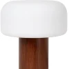 Lampe à poser en bois Ø22 x H.28 cm E27 40W Lucide