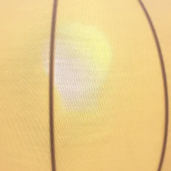 Lampe à poser en céramique jaune et tissu H.33 cm E27 40 W Jumell Requi