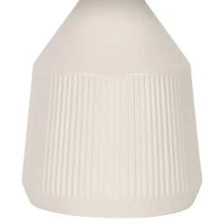 Lampe à poser en céramique blanc E27 ⌀28 x H.40cm 25W Goodhome Longclaw