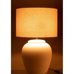 Lampe à Poser en Céramique "Méli" 60cm Blanc