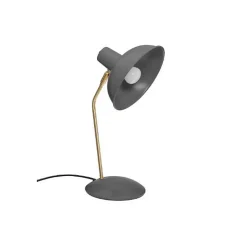 Lampe à Poser en Métal "Célia" 38cm Gris