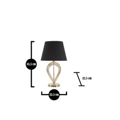 Lampe à Poser en Métal 