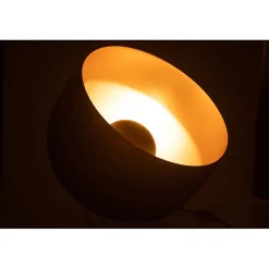 Lampe à poser en métal noir 33x33x43 cm