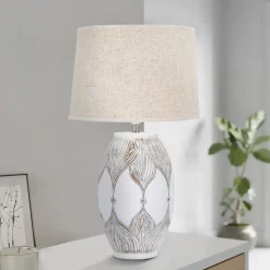 Lampe à Poser en Résine 