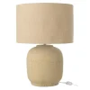Lampe à Poser en Terre Cuite "Mia" 64cm Beige