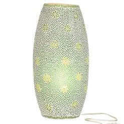 Lampe à Poser en Verre "Bram" 41cm Vert