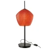 Lampe à Poser en Verre Design "Jenna" 60cm Rouge