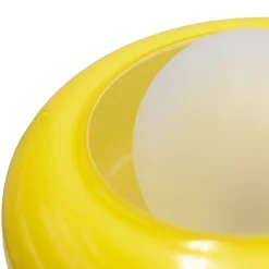 Lampe à poser en verre jaune H.25 cm G9 5 W Jumell Boli