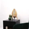 Lampe à poser enfant fusée en bois H.38cm E27 6W Atelier loupiote