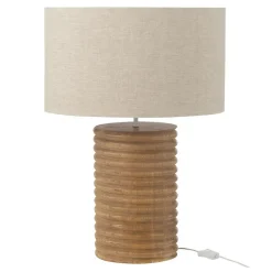 Lampe à Poser Filetage en Bois 