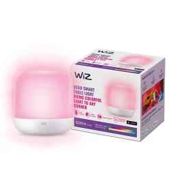 Lampe à poser intelligente LED intégrée RGB Wiz 620lm 9W