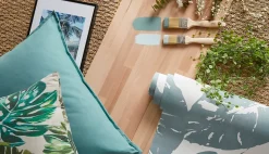 Lampe à poser Kasungu E27 IP20 Ø24 x H.30 cm GoodHome noir