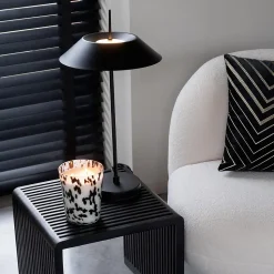 Lampe à Poser LED en Métal "Christi" 56cm Noir