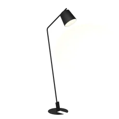 Lampe à poser LED intégrée Oneda IP20 40W L.54 x l.20 x H.160,5 cm Eglo noir