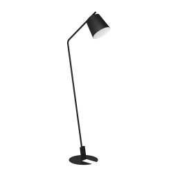 Lampe à poser LED intégrée Oneda IP20 40W L.54 x l.20 x H.160,5 cm Eglo noir