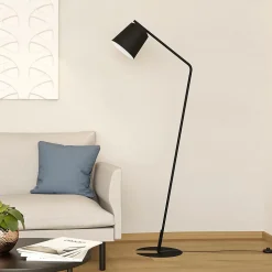 Lampe à poser LED intégrée Oneda IP20 40W L.54 x l.20 x H.160,5 cm Eglo noir