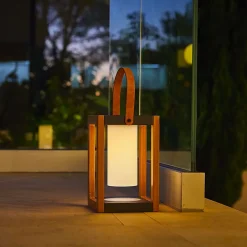 Lampe à poser LED solaire H.32 cm 40 lm IP44 Lumisky Seraphina