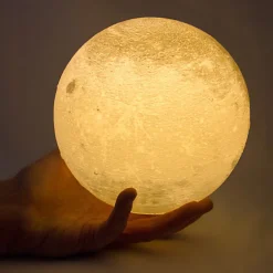 Lampe à poser MoovyMoon Lune 15 cm
