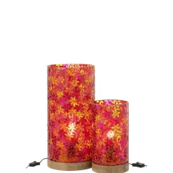 Lampe à Poser Mosaïque en Verre 