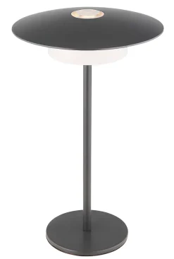 Lampe à poser métal gris mat, LED KYLER