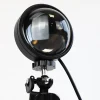 Lampe à poser métal noir USB RGB H.21cm 8W Seynave