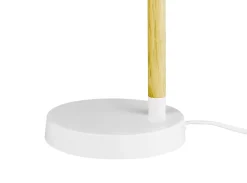 Lampe à poser Mulanje E14 IP20 blanc bois