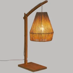 Lampe à poser Palm - bambou H55 cm - Atmosphera