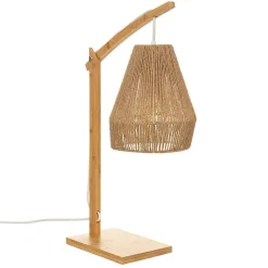 Lampe à poser Palm - bambou H55 cm - Atmosphera