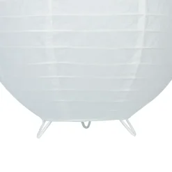 Lampe à poser papier Taynae E27 IP20 blanc