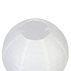 Lampe à poser papier Taynae E27 IP20 blanc