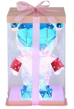 Lampe à poser plastique translucide, LED BRONDAR