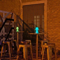 Lampe à poser rechargeable LED intégrée RGB 18lm 1W IP43 New Garden, Lola