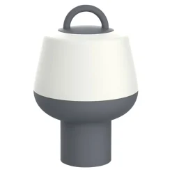Lampe à poser rechargeable LED extérieure grise 2,5 W 250 lm USB IP54, GoodHome Kisatchie