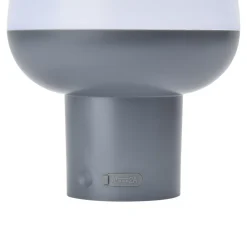 Lampe à poser rechargeable LED extérieure grise 2,5 W 250 lm USB IP54, GoodHome Kisatchie