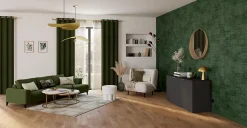 Lampe à poser Sigrun métal noir E14 IP20 H.33cm Brilliant