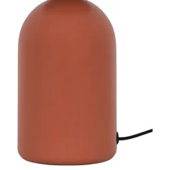 Lampe à poser terracotta Ø15 x H.32 cm 10W GoodHome Carterton