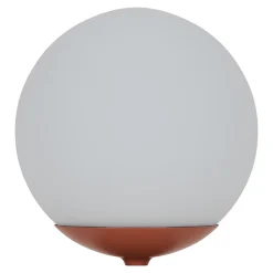 Lampe à poser terracotta Ø15 x H.32 cm 10W GoodHome Carterton
