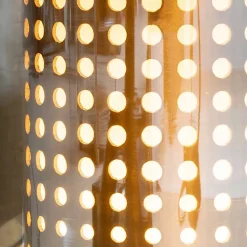 Lampe à poser Tuba doré 22x41x22cm