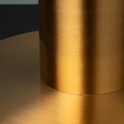 Lampe à poser Tuba doré 22x41x22cm