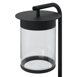 Lampe à poser USB Beret LED intégrée 250lm 4.2W IP44 noir