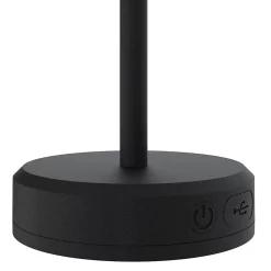 Lampe à poser USB Ortano 230lm 4.2W IP44 noir