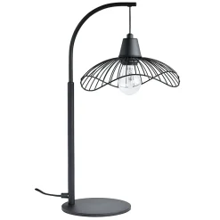 Lampe à poser Vagala E27 Ø24,5cm 40W IP20 noir Seynave
