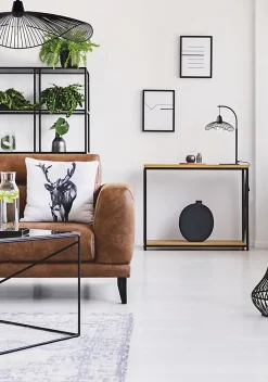 Lampe à poser Vagala E27 Ø24,5cm 40W IP20 noir Seynave