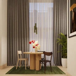 Lampe à suspension en acier 2 ampoules 3000K - 30x6x105cm Sollux