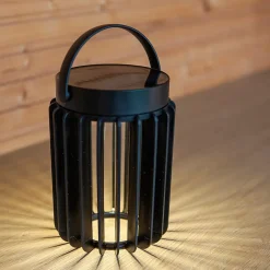 Lampe baladeuse extérieur LED intégrée solaire Kozy Little Garden 300lm IP44 blanc chaud H.18,5 x Ø13,7 cm