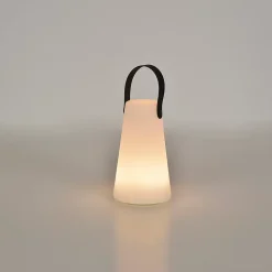 Lampe baladeuse LED intégrée Bahia Little Garden 100/200/300lm IP44 blanc + RGB L.13 x P.12.5 x H.21 cm