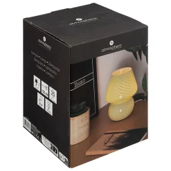 Lampe champignon Cara H18cm vert - Atmosphera