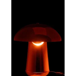 Lampe champignon en métal cuivre 35x35x43 cm