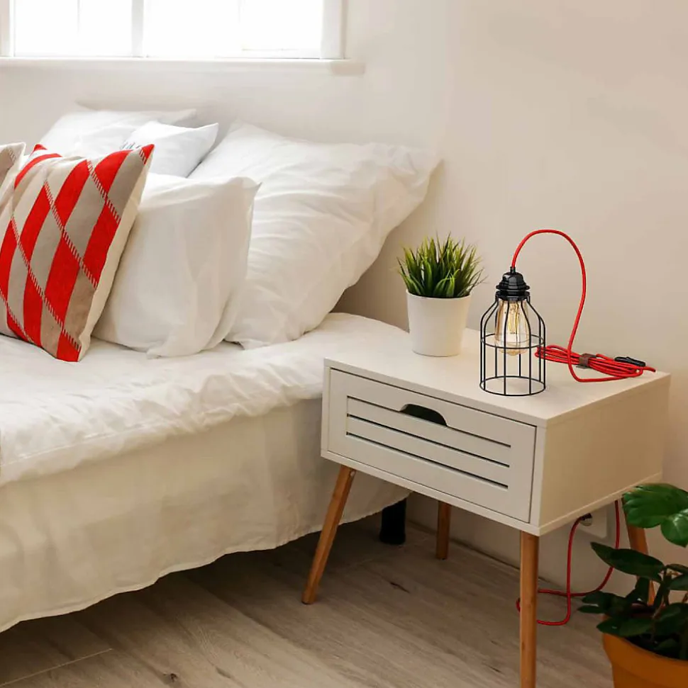 Lampe corde 4.5m Bala - Uni - Gris