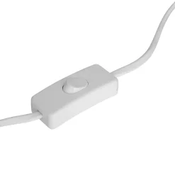 Lampe céramique Tylia blanc H47cm - Atmosphera